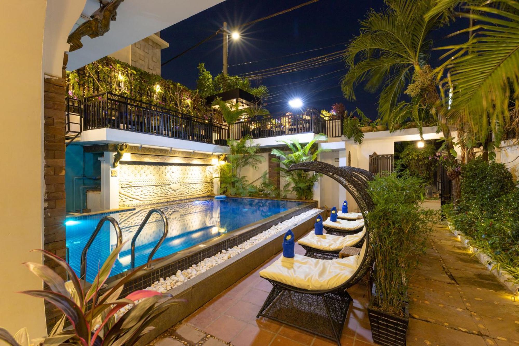 The Five Senses Boutique Hotel 暹粒 外观 照片